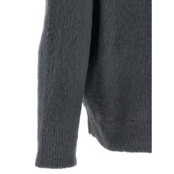 Shearling cotton sweater