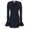 '3D Mesh Mini' dress