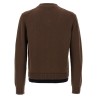 'Contrast Layered' cardigan