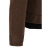 'Contrast Layered' cardigan