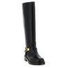 Logo strap boots