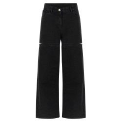 Cut-out jeans