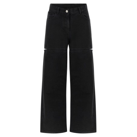 Cut-out jeans