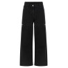 Cut-out jeans