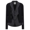 Double layer cardigan