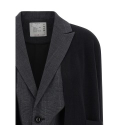 Double layer cardigan