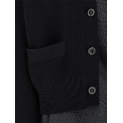 Double layer cardigan