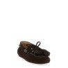 Suede boat shoe
