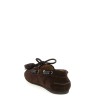 Suede boat shoe