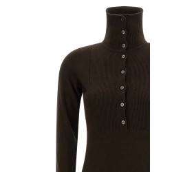 High neck dress