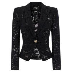Lace blazer