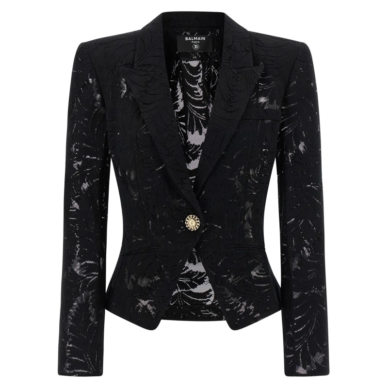 Lace blazer