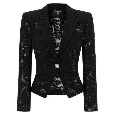 Lace blazer