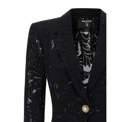 Lace blazer