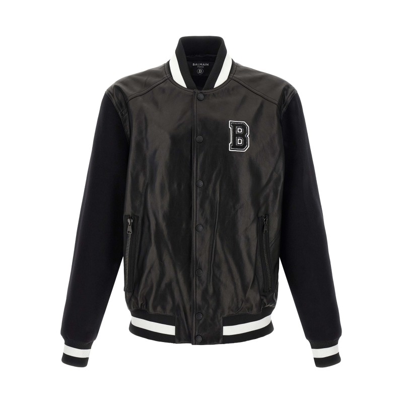 'Varsity' bomber jacket