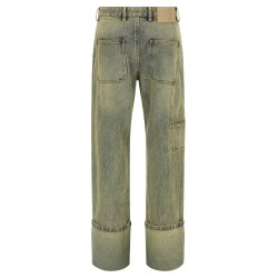 'Cuff Surface Wave' jeans