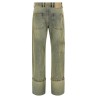'Cuff Surface Wave' jeans