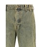 'Cuff Surface Wave' jeans