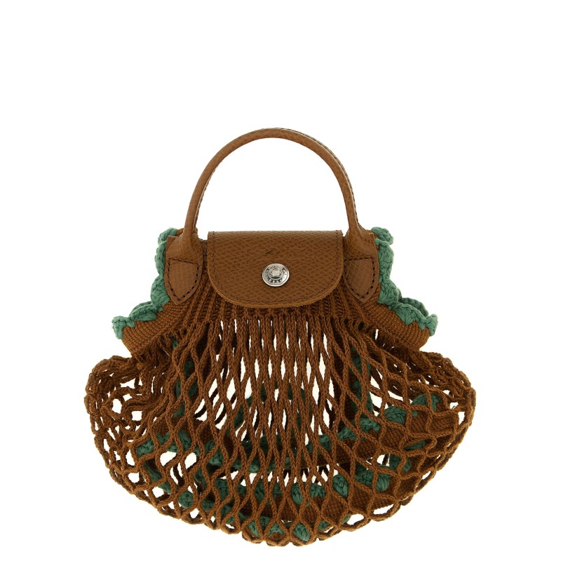 'XS Le Pliage Filet' mesh crossbody bag