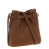Nappa leather shoulder strap