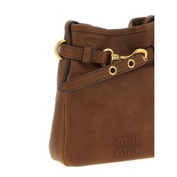 Nappa leather shoulder strap