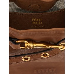 Nappa leather shoulder strap