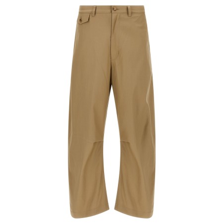 Curved leg pants