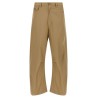 Curved leg pants