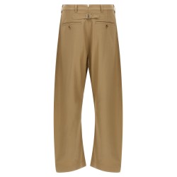 Curved leg pants
