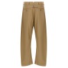 Curved leg pants