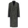 Bouclé wool coat