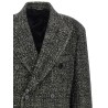 Bouclé wool coat