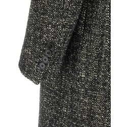 Bouclé wool coat