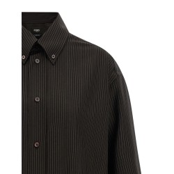 Wool and lace shirt