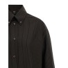 Wool and lace shirt