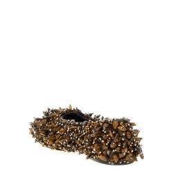 Beaded ballet flats