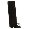 'Jane Fold Over Lace Up' boots