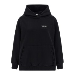 Logo print hoodie