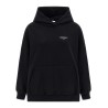 Logo print hoodie