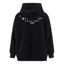Logo print hoodie