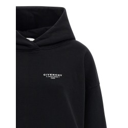 Logo print hoodie