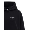 Logo print hoodie