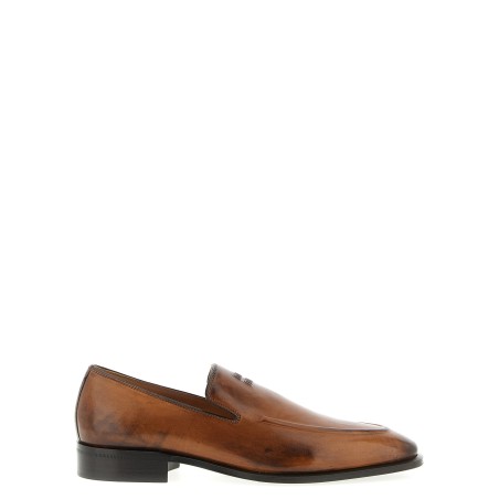 Leather loafers