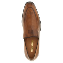 Leather loafers