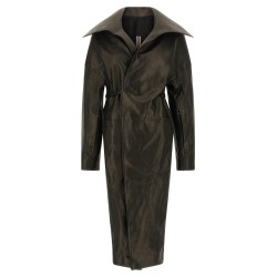 'Dracucollar Belted' coat