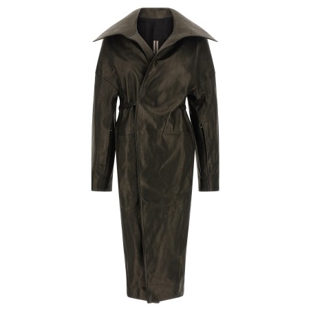 'Dracucollar Belted' coat