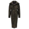 'Dracucollar Belted' coat