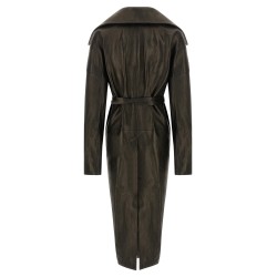 'Dracucollar Belted' coat