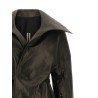 'Dracucollar Belted' coat