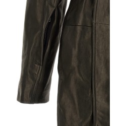 'Dracucollar Belted' coat
